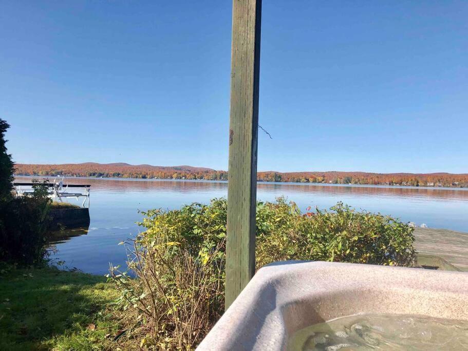 Le Vacancier Sur Le Lac Saint Denis de Brompton Eksteriør bilde