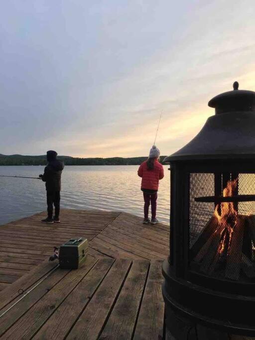 Le Vacancier Sur Le Lac Saint Denis de Brompton Eksteriør bilde
